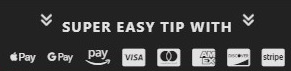 DJ Tip App tipping options